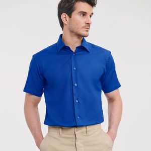 Men´s Short Sleeve Easy Care Tailored Oxford Shirt, miniatyr 3