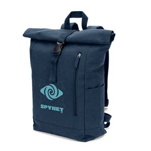 SAINT. Roll-top-ryggsäck i återvunnen bomull och återvunnen polyester (380 g/m²), miniatyr 3