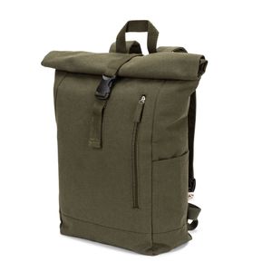 SAINT. Roll-top-ryggsäck i återvunnen bomull och återvunnen polyester (380 g/m²), miniatyr 7