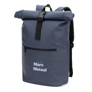 PORTLAND. PU-ryggsäck med roll-top och en 16" laptopficka, miniatyr 3