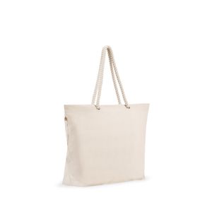 ATHENS. Strandväska i återvunnen bomull (70 %) och återvunnen polyester (30 %) (220 g/m²), miniatyr 6