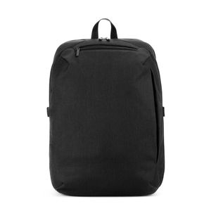 UDINE. Ryggsäck med ett helt öppningsbart fack i högdensitets 300D återvunnen polyester 16", miniatyr 2