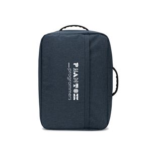 NIAMEY. 15.6" laptopryggsäck i högdensitets 300D återvunnen polyester, miniatyr 2