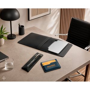 VENTURE NOTEBOOK. PU-fodral för anteckningsböcker upp till 14", miniatyr 4