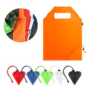 BEIRA. 190T återvunnen polyester (100% rPET) ihop fällbar väska, miniatyr 1