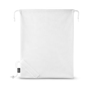 BOLZANO. Vikbar väska av mesh och 190T återvunnen polyester (100 % rPET), miniatyr 5