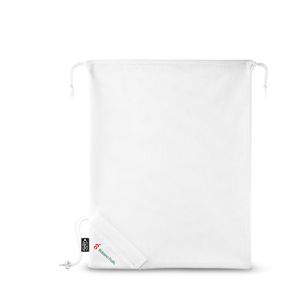 BOLZANO. Vikbar väska av mesh och 190T återvunnen polyester (100 % rPET), miniatyr 4