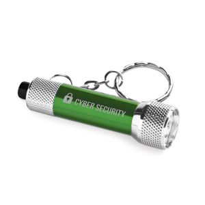 LERGAN. Nyckelring i aluminium med 3 LED-lamper