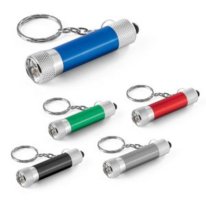LERGAN. Nyckelring i aluminium med 3 LED-lamper, miniatyr 1
