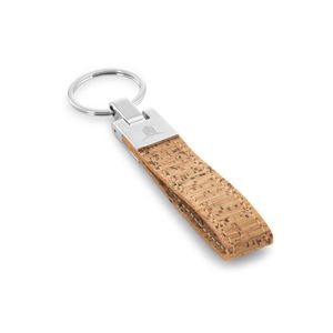 CORKS. Nyckelring av kork och metall, miniatyr 3