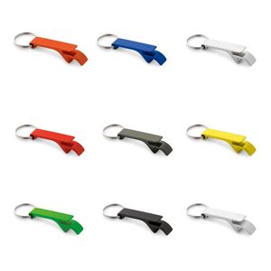 BAITT. Aluminiumnyckelring med kapsylöppnare, miniatyr 1
