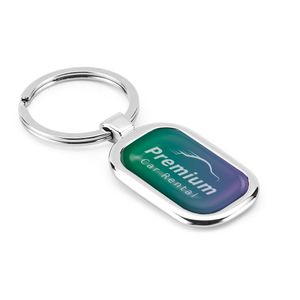 ZABEL. Nyckelring i metall med Doming, miniatyr 2