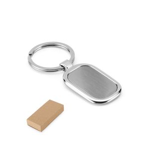 ZABEL. Nyckelring i metall med Doming, miniatyr 1
