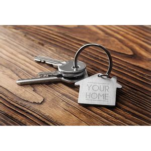 HOMIER. Aluminium nyckelring, miniatyr 3
