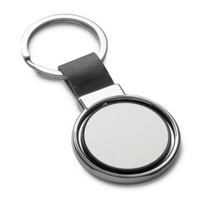ALBRIGHT. Nyckelring i metall och PU som kan anpassas genom doming, miniatyr 4