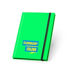 WATTERS. A5 anteckningsblock i fluorescerande PU med linjerade sidor, miniatyr 3