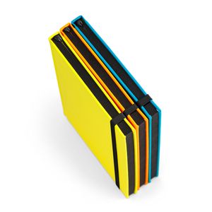 WATTERS. A5 anteckningsblock i fluorescerande PU med linjerade sidor, miniatyr 5