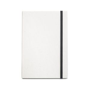 MILKY. A5-anteckningsblock med hårt omslag i 100% återvunnet papper, miniatyr 2