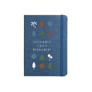 BOYD. A5 anteckningsblock i återvunnen polyester (100% rPET) med linjerade sidor, miniatyr 2