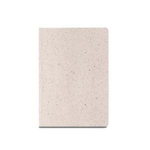 ORGANIC SEMI-RIGID. Anteckningsblock A5 med halvstyvt omslag tillverkat av organiskt elefantmaterial (80%), miniatyr 2