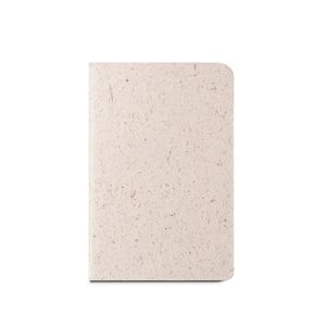 ORGANIC SOFT. A6 anteckningsblock med flexibelt omslag tillverkat av ekologiskt elefantmaterial (80%), miniatyr 2