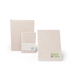 ORGANIC SOFT. A6 anteckningsblock med flexibelt omslag tillverkat av ekologiskt elefantmaterial (80%), miniatyr 4