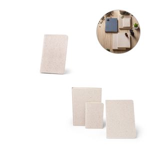 ORGANIC SOFT. A6 anteckningsblock med flexibelt omslag tillverkat av ekologiskt elefantmaterial (80%), miniatyr 1