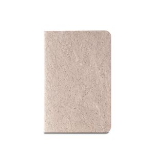 TEAPAD SOFT. A6 anteckningsblock med flexibelt omslag tillverkat av tebladavfall (65%)