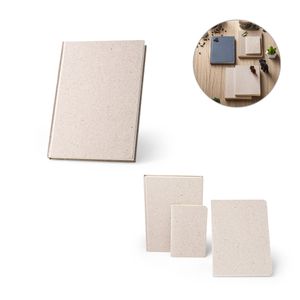 ORGANIC RIGID. A5 anteckningsblock med hårt omslag tillverkat av ekologiskt elefantmaterial (80%), miniatyr 1