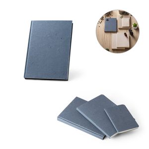 COFFEEPAD RIGID. A5 anteckningsblock med hårt omslag tillverkat av avfall från kaffeskal (65%), miniatyr 1