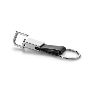 BOURCHIER. Nyckelring i metall och PU, miniatyr 2