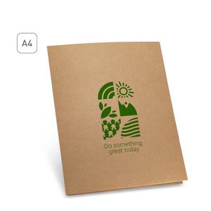 PUZO. Dokumentmapp A4, gjord av 100 % återvunnet papper (400 g/m²), miniatyr 4