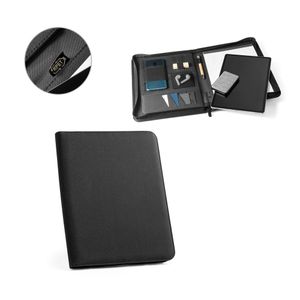 EMERGE FOLDER II. A4-mapp i återvunnen polyester (100% rPET) 300D med dragkedja