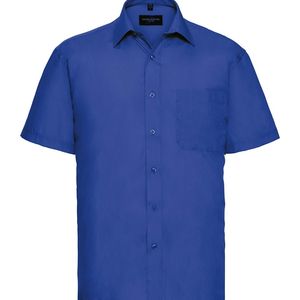 Men´s Short Sleeve Polycotton Easy Care Poplin Sh, miniatyr 5