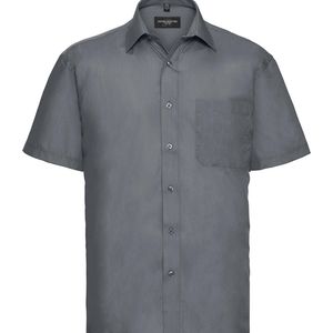 Men´s Short Sleeve Polycotton Easy Care Poplin Sh, miniatyr 6