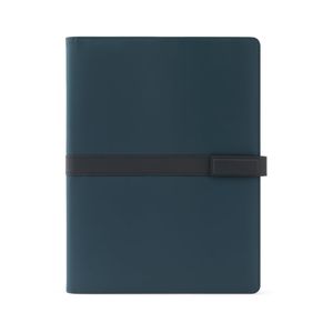 SANDERSON FOLDER. A4-mapp i PU (50 % återvunnet) med magnetisk stängning och anteckningsblock med linjerade sidor, miniatyr 2