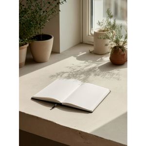 HEMINGWAY SQUARE. A5 PU-anteckningsbok med rutigt papper