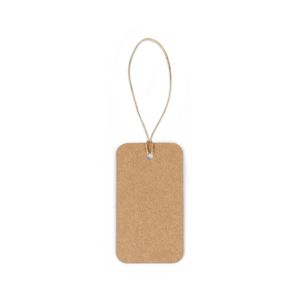 LABEL RECTANGULAR. Etikett tillverkad av 100 % återvunnet papper (700 g/m²) i rektangulär form, miniatyr 4