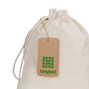 LABEL RECTANGULAR. Etikett tillverkad av 100 % återvunnet papper (700 g/m²) i rektangulär form, miniatyr 5
