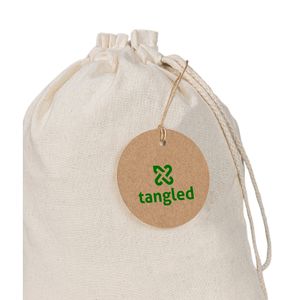 LABEL ROUND. Rund etikett tillverkad av 100 % återvunnet papper (700 g/m²), miniatyr 5