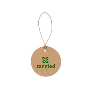 LABEL ROUND. Rund etikett tillverkad av 100 % återvunnet papper (700 g/m²), miniatyr 3