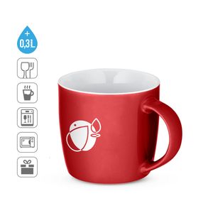 COMANDER. Keramikmugg med glansig yta, 370 ml, miniatyr 5