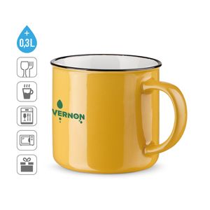 VERNON. Keramisk mugg 340 mL, miniatyr 5