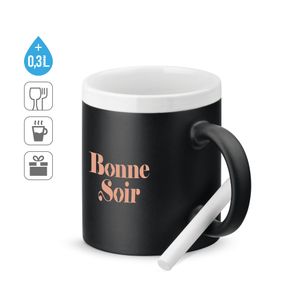 CHALKIE. Keramisk mugg 360 mL, miniatyr 4