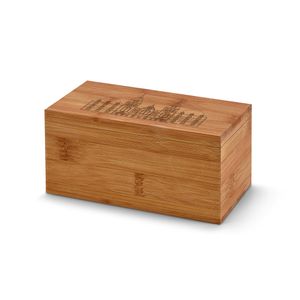BURDOCK. Bambu tekanna med 2 fack och magnetstängning, miniatyr 2