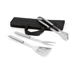 SOARES. Grillset med 3 rostfria bitar, miniatyr 4