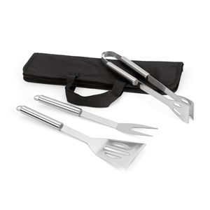 SOARES. Grillset med 3 rostfria bitar, miniatyr 1