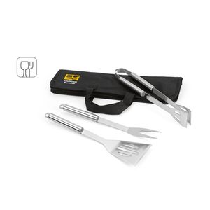 SOARES. Grillset med 3 rostfria bitar, miniatyr 3