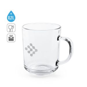 SOFFY. Glas mugg 230 mL, miniatyr 4