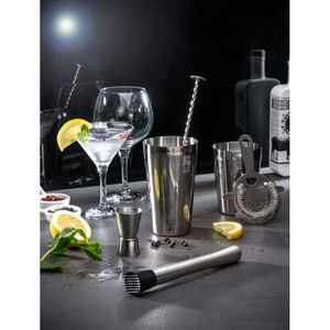 BRAMBLE. 6-delat cocktailset i rostfritt stål